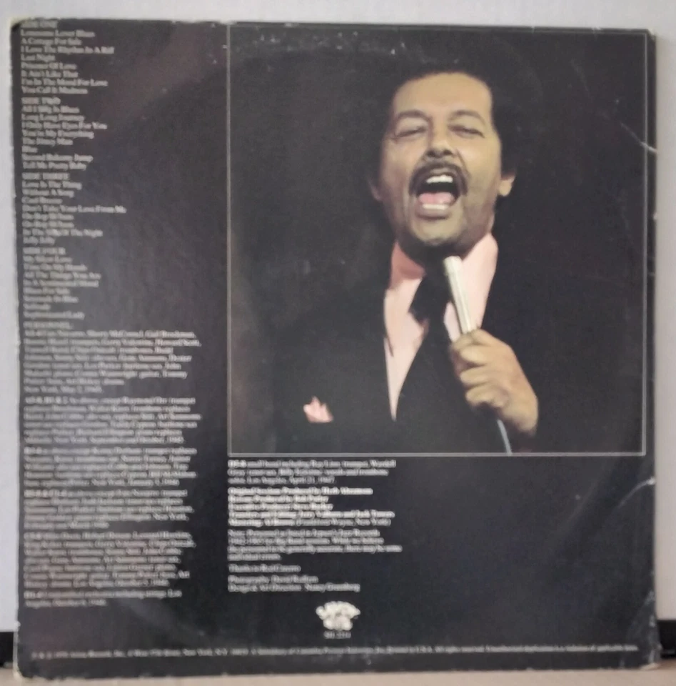 BILLY ECKSTINE MISTER B. AND THE BAND SAVOY SESSIONS 1976 SAVOY SJL2214 US 2LP'S - Image 2 of 4