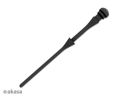 Akasa AK-MX003-BKT60 Schwarz Gummi Anti-Vibration Gehäuselüfter Halterungen 60er Pack