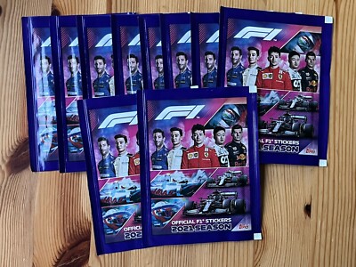 2021 Topps F1 Formula 1 stickers - 10 Packs - new