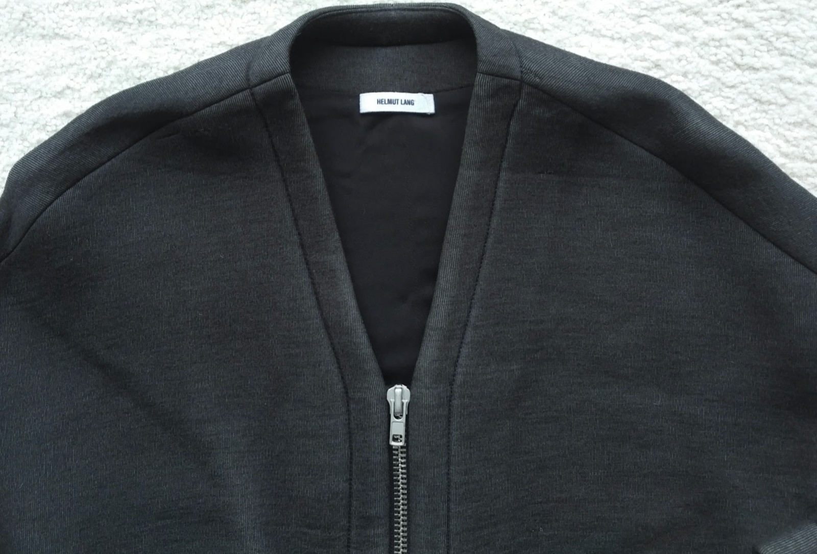 Rare Helmut Lang Charcoal Grey Athleisure Jacket Sample image 10