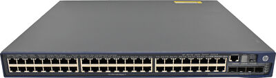 HP A5120-48G-PoE+ EI JG237A 48-Port RJ-45 GE Switch 4x SFP