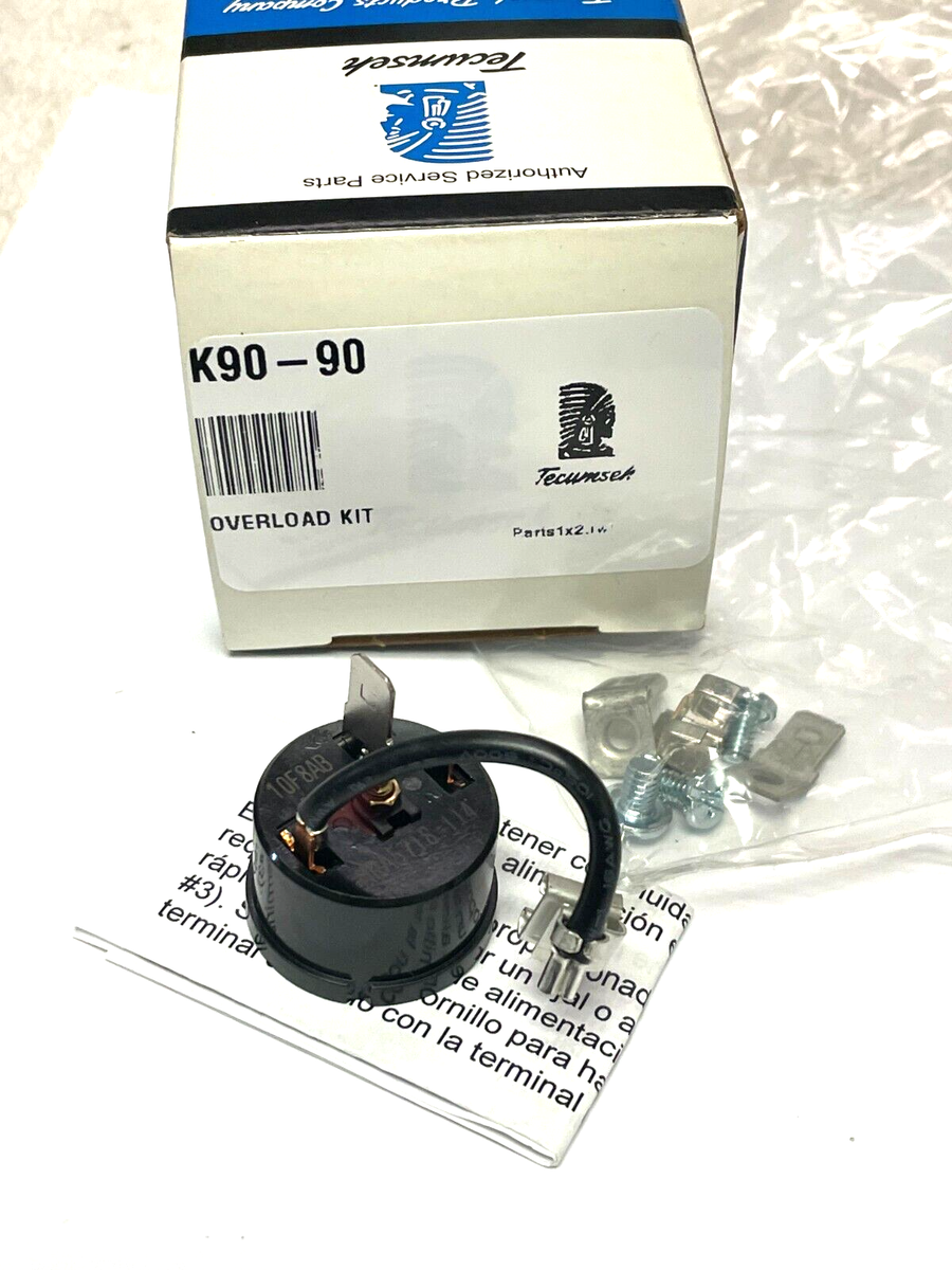 TECUMSEH Compressor Overload, K90-90, For Model, AKA9451ZXA, 115