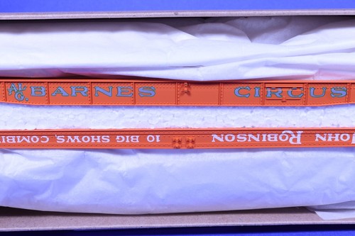 Walthers Scala HO Set di 2 Grandi Treni da Circo Flat Car Kit 1967E - Foto 2 di 8
