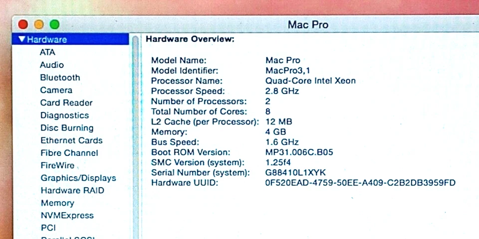 (3) 2008 Apple Mac Pro/2.8 + (1) Mac Pro/2.00X, лот из 4, только звукосниматель, пожалуйста, прочитайте - Изображение 3 из 4