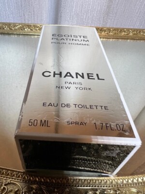 Chanel Egoiste Platinum edt 50 ml. Vintage rare edition original