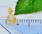 14k Yellow gold Natural Diamond pendant 0.51 ct  Pear cluster — photo 9