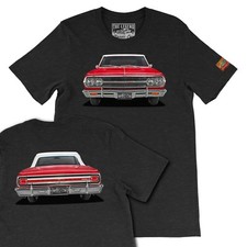 1965 Chevy Chevelle SS The Legend Classic Car,Men's T-shirts Made in USA