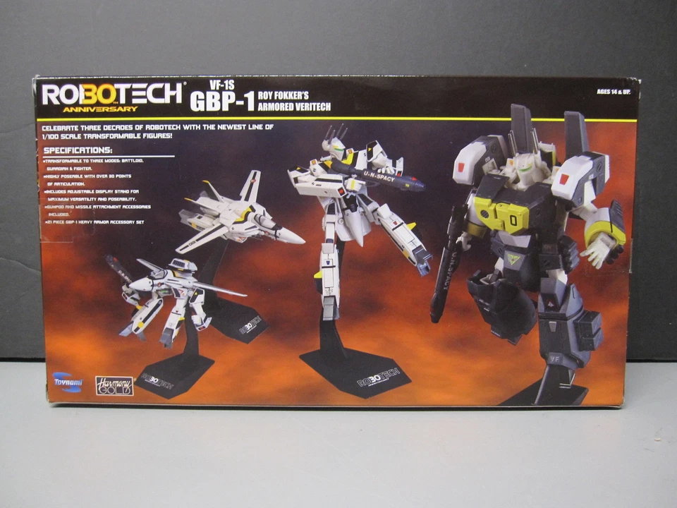 Macross Robotech VF-1S GBP-1 Heavy Armored Veritech 1/100 Transformable- New - Image 3 of 3