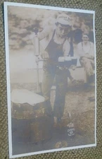 1915 Pittsburgh Pa West View Amusement Park Boy Serve Beer, Clarke's Rye Whiskey