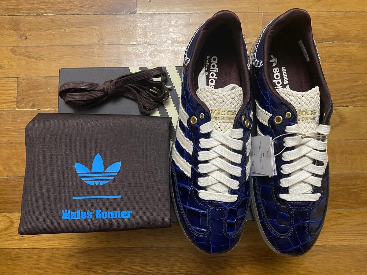 Size 3.5M / 4.5W - adidas Samba Wales Bonner Navy Croc - ✓SHIP