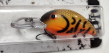 Pradco Bandit 200 Brown Orange Belly Craw 4-8' Diver Crankbait Crawfish Crawdad