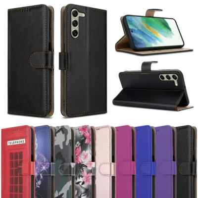 Für Samsung Galaxy A25 5G Leder Wallet Magnet Flip Ständer Handy Hülle Cover