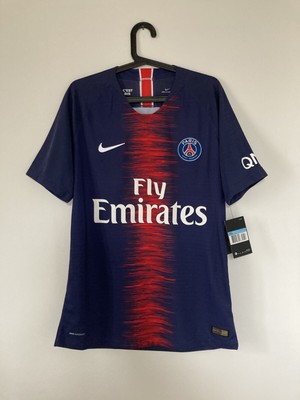 Maillot Foot Nike Psg Home 2018 19 Mbappe 7 Vapor Match Size M Ebay