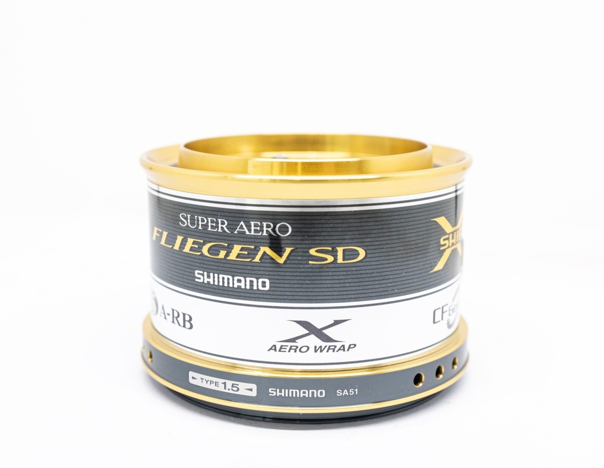 シマノ SUPER AERO FLIEGEN 箱　替えスプール Shimano Super Aero SA Fliegen SD 13 Spool Assembly Thin Type 1.5