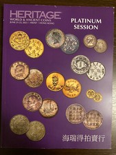 Heritage Auctions Catalog World & Ancient Coins HKINF Hong Kong #3108 June 2023