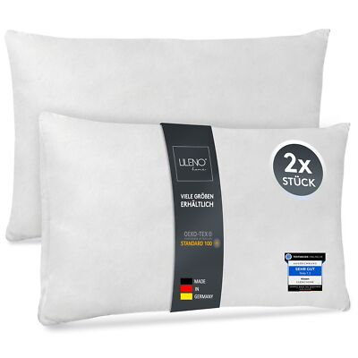 LILENO HOME 2er Set Kissenfüllung in verschiedenen Größen - Made in Germany
