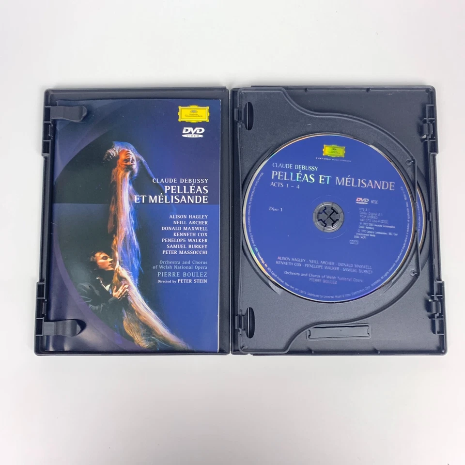 Debussy Pelleas Et Melisande - Alison Hughes Neill Archer (DVD 1992) Region all - Image 2 of 4