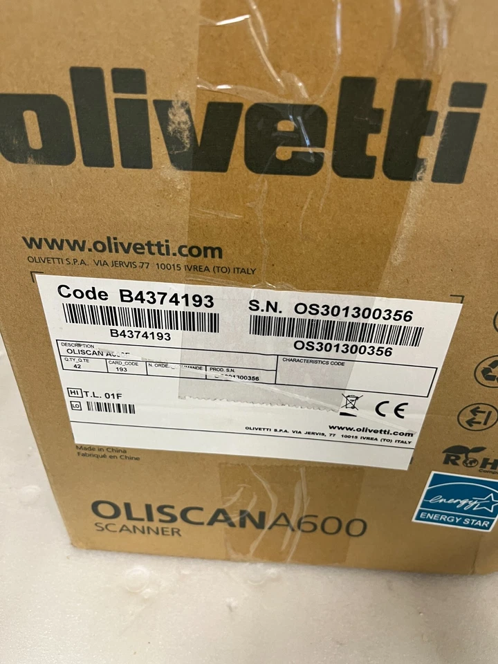 OLIVETTI Oliscan A600 document scanner - NEW OPEN BOX - Image 3 of 4