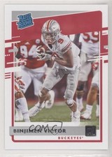 2020 Panini Chronicles Draft Picks Donruss Rated Rookies Binjimen Victor 0sf1