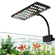Full Spectrum LED Aquarium Light with Dimmable Timer for Plant Growth