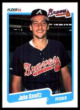 John Smoltz 1990 Fleer #595b Atlanta Braves MLB READ FREE SHIPPING AutographDen