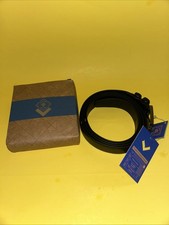 NIB Gallery Seven Belt Mens Length 54 Black Reg 21 w/o shipping charge 12232