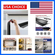 Garage Door Seal Top and Sides - 40 Ft Garage Door Weather Stripping Side Sea...