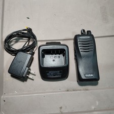Kenwood TK-3400-K UHF FM Transceiver 4CH Two Way Radio w/ Charger