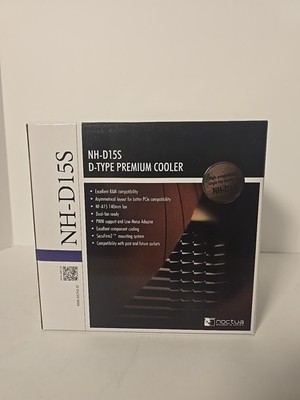 Noctua NH-D15S Premium Dual-Tower CPU Cooler with Brown NF-A15 PWM 140mm Fan