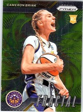 Cameron Brink 2024 Panini Prizm WNBA #5 Fractal Rookie