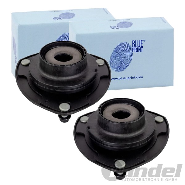 2X Blue Print FederbeinstÜTzlager Domlager Vorne Passend FüR Hyundai Santa KIA S-image