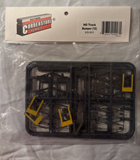 HO Scale Walthers Cornerstone 933-3511 Track Bumpers Kit 12 Bumpers