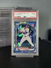 2024 Bowman Chrome Draft Cam Smith Sapphire Edition #BDC-67 (RC) PSA 9