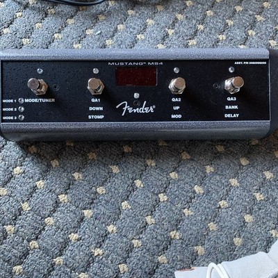 Fender MS4 Mustang 4-Button Footswitch for Mustang Series Amps #P
