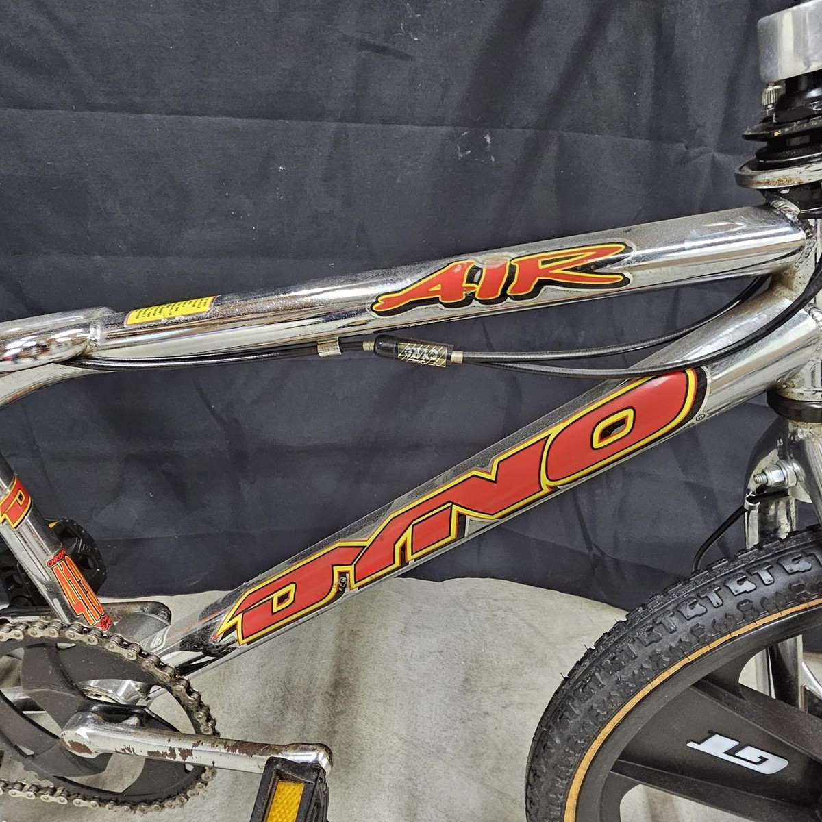 Vintage Dyno Air BMX Bike Chrome 4130 GT Mag Wheels Odyssey Gyro