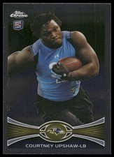 Courtney Upshaw Rookie RC 2012 Topps Chrome #71 Baltimore Ravens