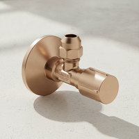 Grohe Eckventil 22037 1/2X3/8'' Rosette Metallgriff Warm Sunset GebüRstet