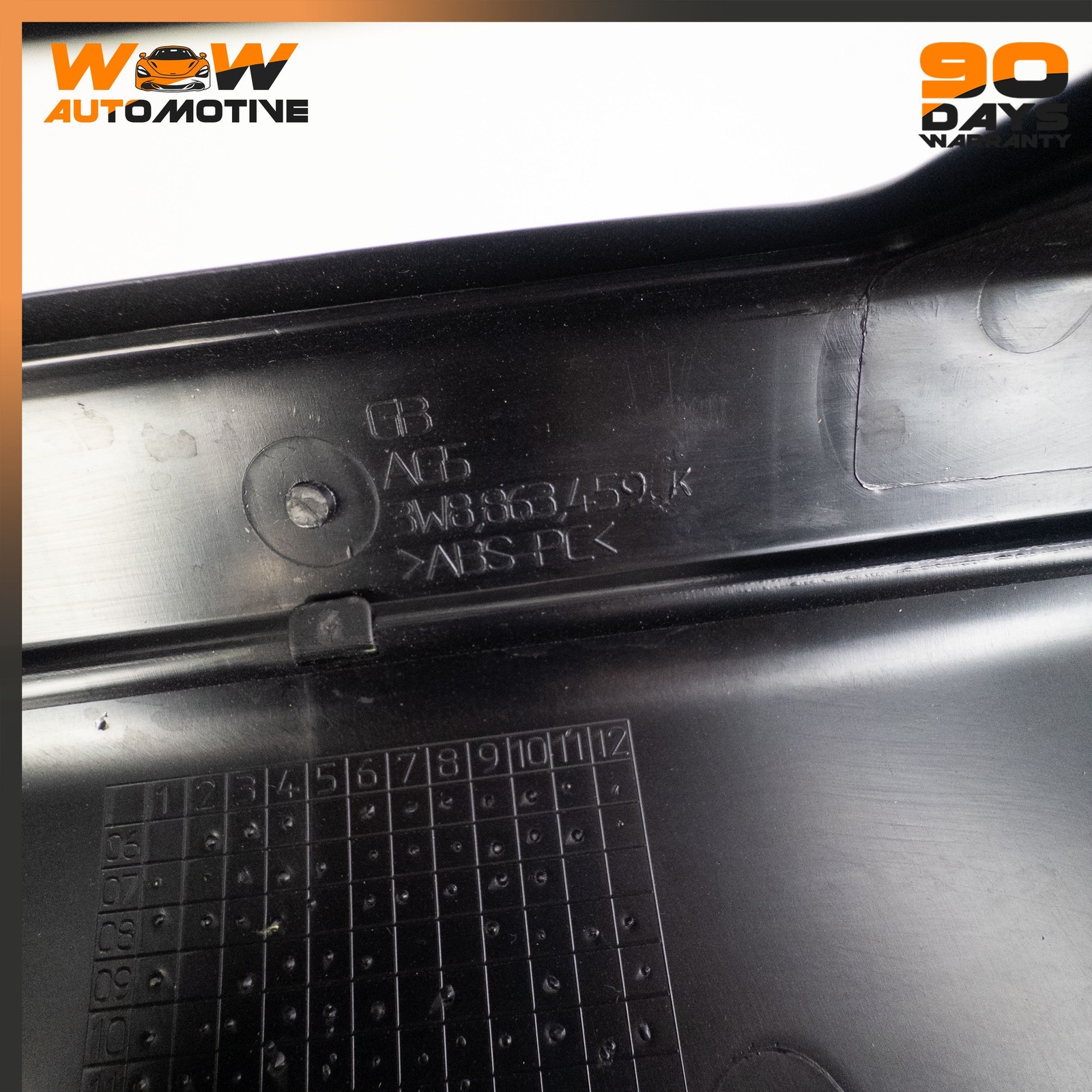 12-17 BENTLEY CONTINENTAL GTC GT TRUNK LOCK COVER SILL SCUFF PANEL TRIM OEM
