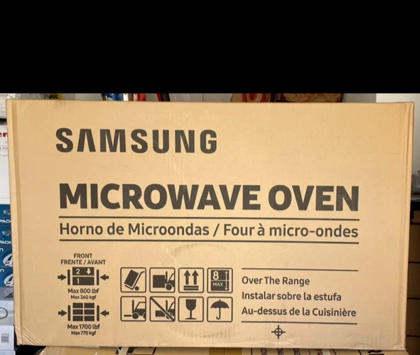 Nuevo Horno Microondas Samsung Over-the-Range - Modelo ME21DG6500MT Acero Negro Mate Foto 4 de 4