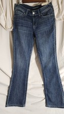 Maurice Womans Denim Flex Mid Rise Slim Bootcut Jeans BNWT Size 8