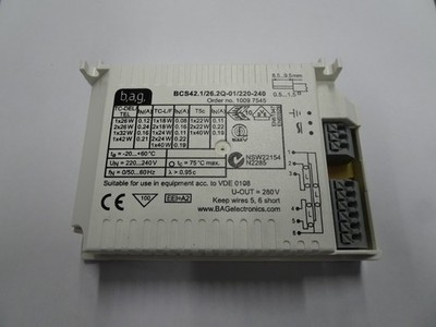 BAG EVG BCS42.1/26.2Q-01/220-240 Vorschaltgerät 10097545   NEU 0h