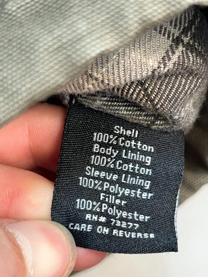 Jaqueta cardigã masculina Sonoma celeiro tamanho G marrom bronzeado colarinho de veludo - Imagem 4 de 4