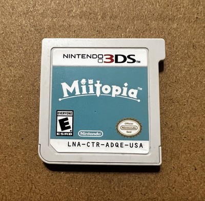 Miitopia Nintendo 3DS Game Cartridge Only RPG Adventure 
