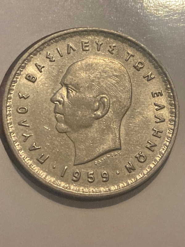 10 Drachmai - Paul I -1959 High Grade