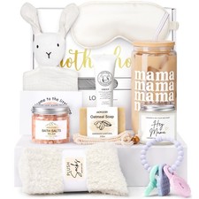 New Mom Care Package After Baby, 12PCS New Mom Gifts  Baby Shower Gift Essen...