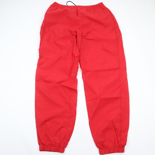 Marlboro, Marlboro Adventure Team Track Pants Mens XL Red Nylon Elastic Cuff Vtg 90s Y2K