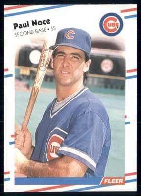 1988 Fleer - Paul Noce #428 (RC)
