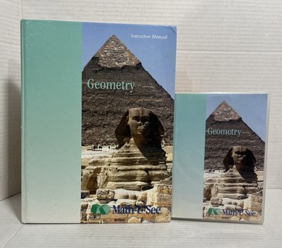 Geometry Math-U-See Instruction Manual and DVD Set  (2009, Hardcover)