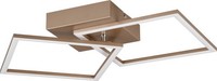 Trio Leuchten Led Deckenleuchte Trail 20W Coffee Deckenlampen