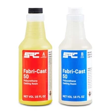 specialty resin & chemical fabri-cast 50 [32oz] | 2-part polyurethane casting re